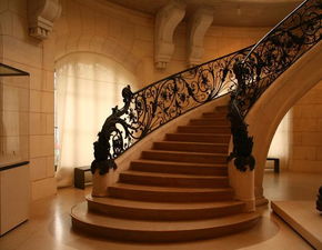 实木楼梯独栋别墅扶手过道260㎡中式风格独栋别墅楼梯设计图片效果图大全